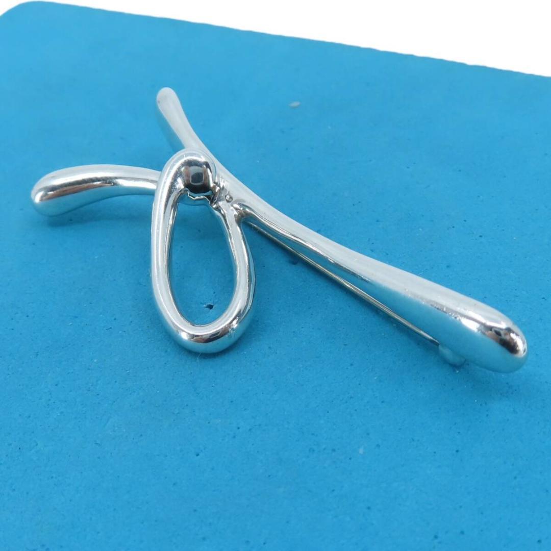 ティファニー イニシャル K シルバー ブローチ SV925 ピン YO335