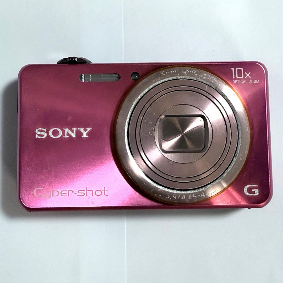 動作確認済★SONY Cyber-Shot DSC-WX100 ピンク★ケース付