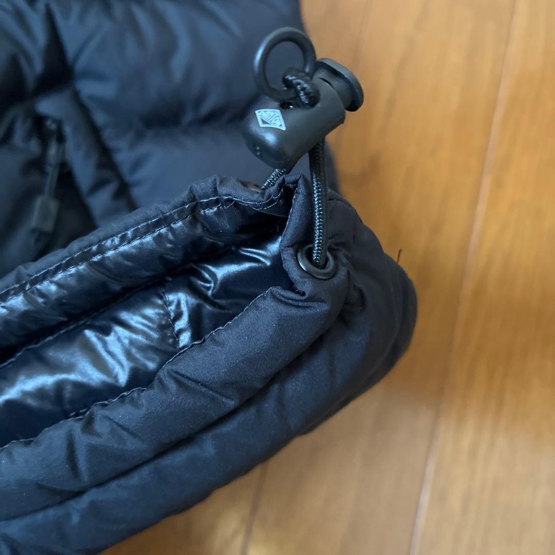 試着のみ 定価18,700円 ダントン インナーダウン ベスト レディースS