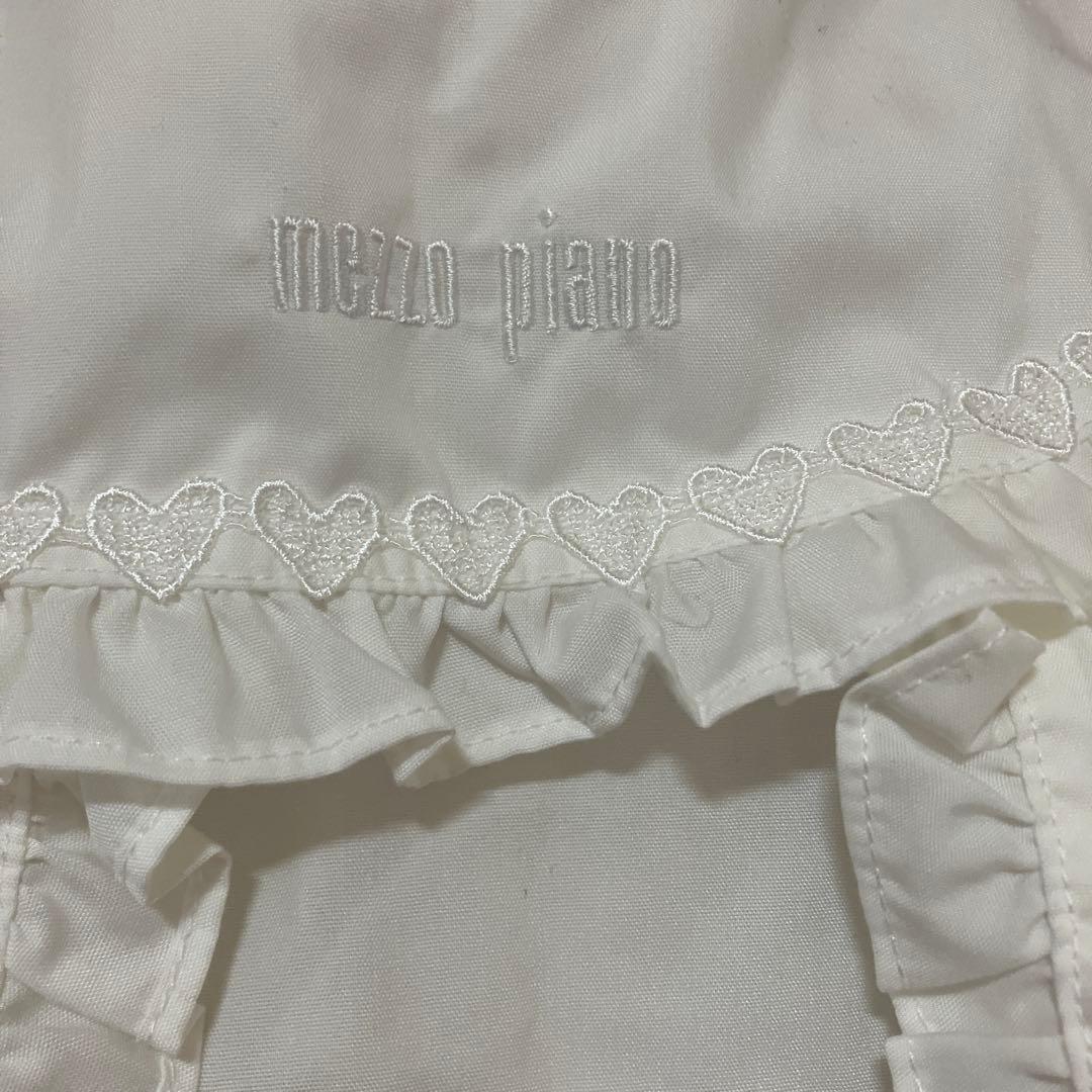 メゾピアノ　35th 復刻ウサギバレエ柄ジャンパースカート