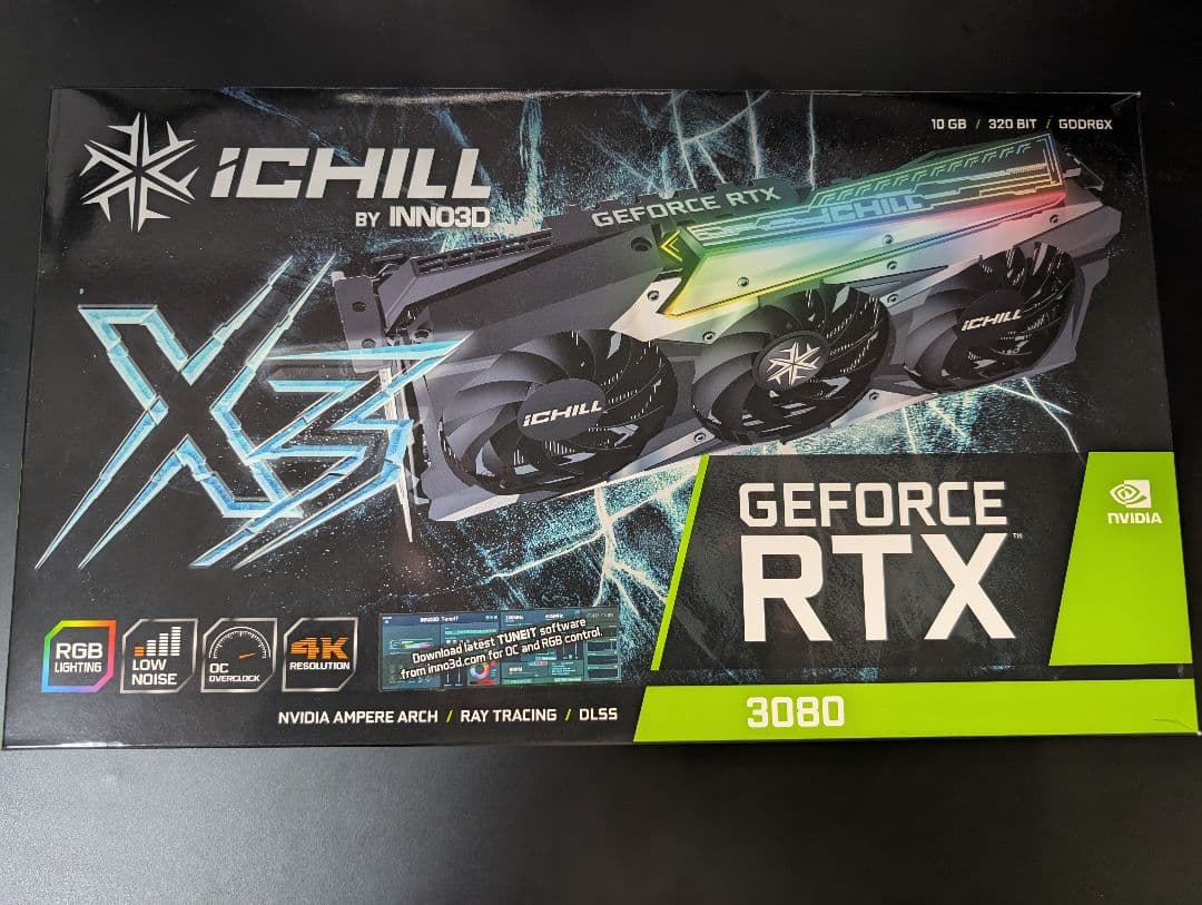 グラフィックボード・グラボ・ビデオカード INNO3D iCHILL X3 GeForce RTX 3080 10GB