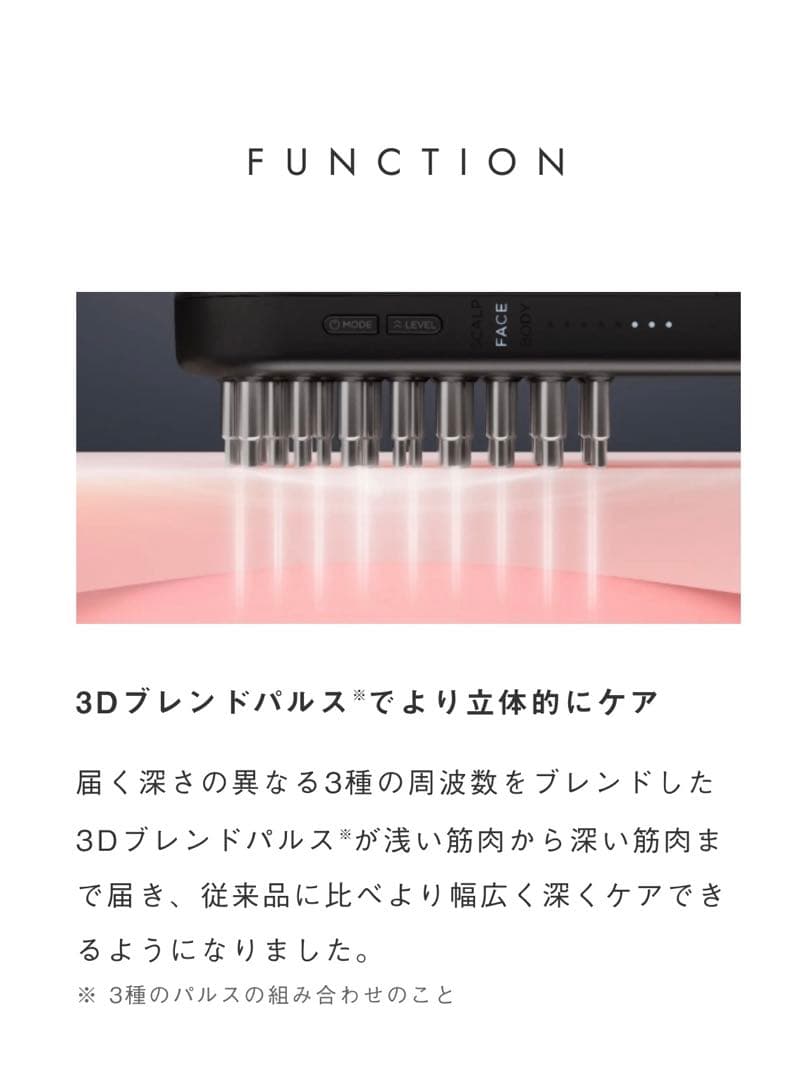 【新品】SALONIA サロニア EMS リフトブラシ 3Dケア ギフトBOX