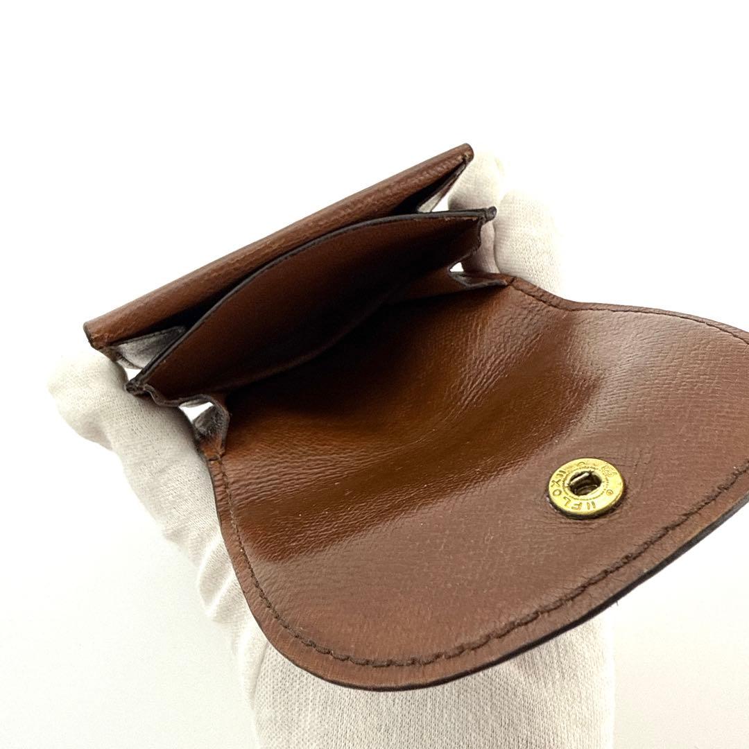 ヴィトン ポルトモネ グゼ モノグラム ケース ブラウン ビトン ビィトン