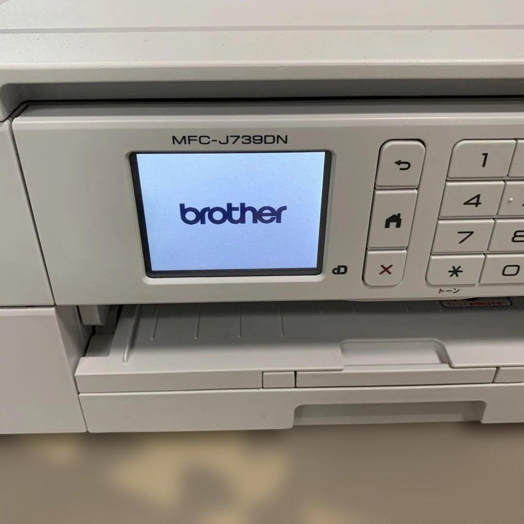 brother MFC-J739DN プリンター FAX 電話機 子機1台