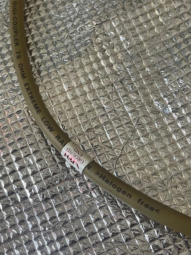 バンデンハル　van den Hul 75 Ωデジタルケーブル