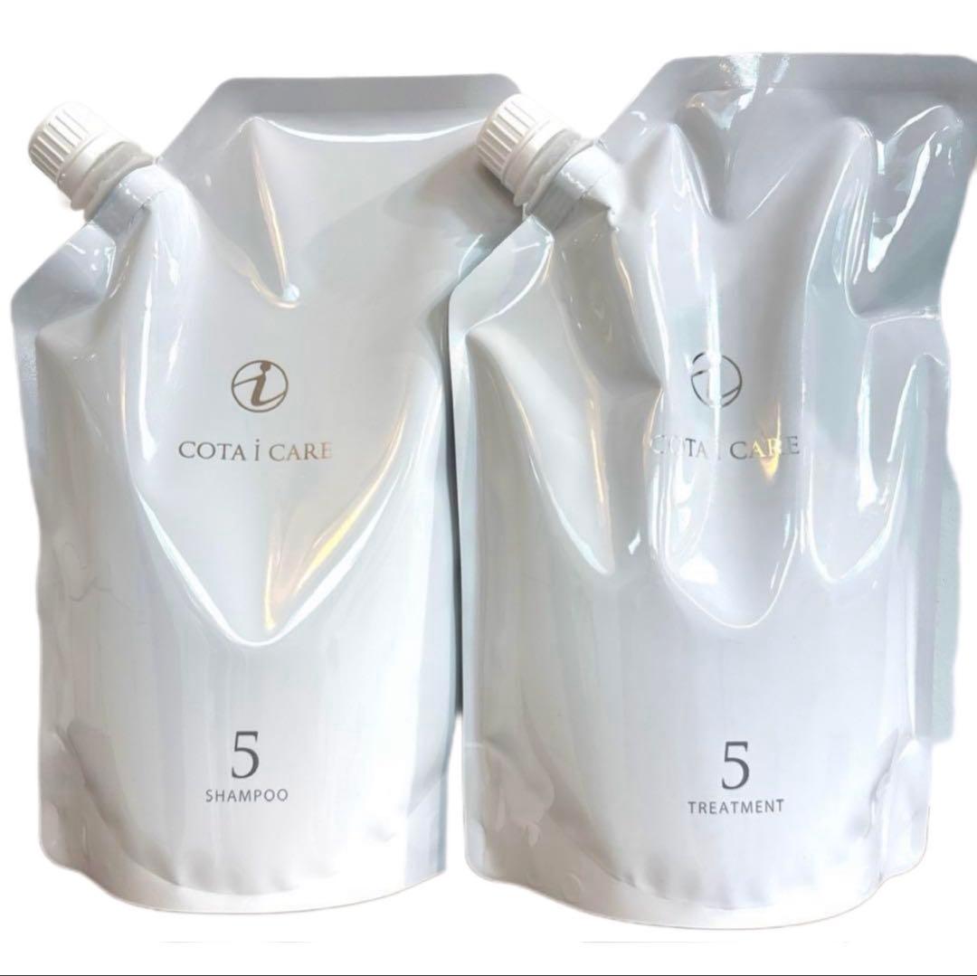 COTA i CARE 5 シャンプー＆トリートメント 750ml750gセット