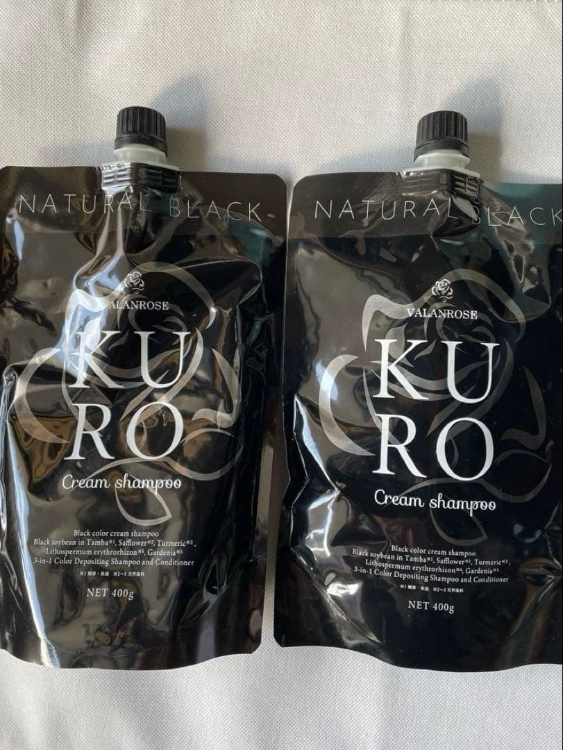 新品　KUROクリームシャンプー　VALANROSE 2個