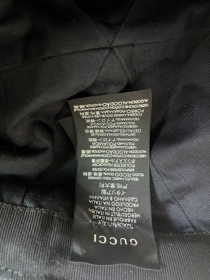 グッチ　キャップ