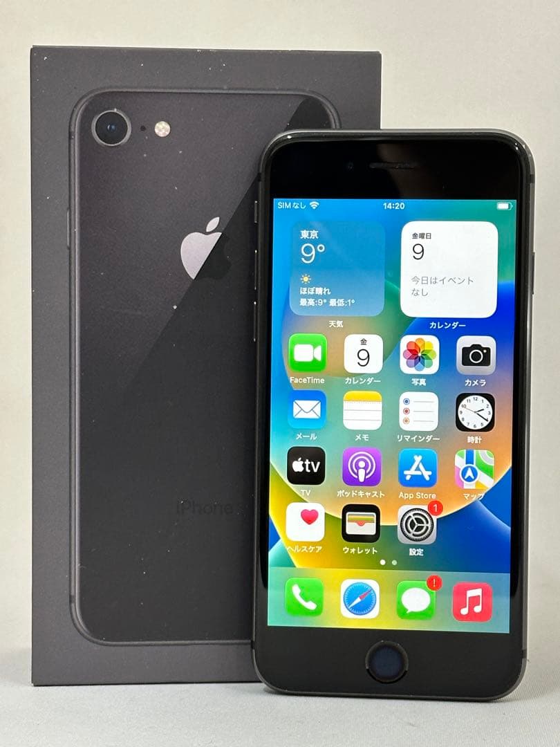 iPhone8 64GB simフリー