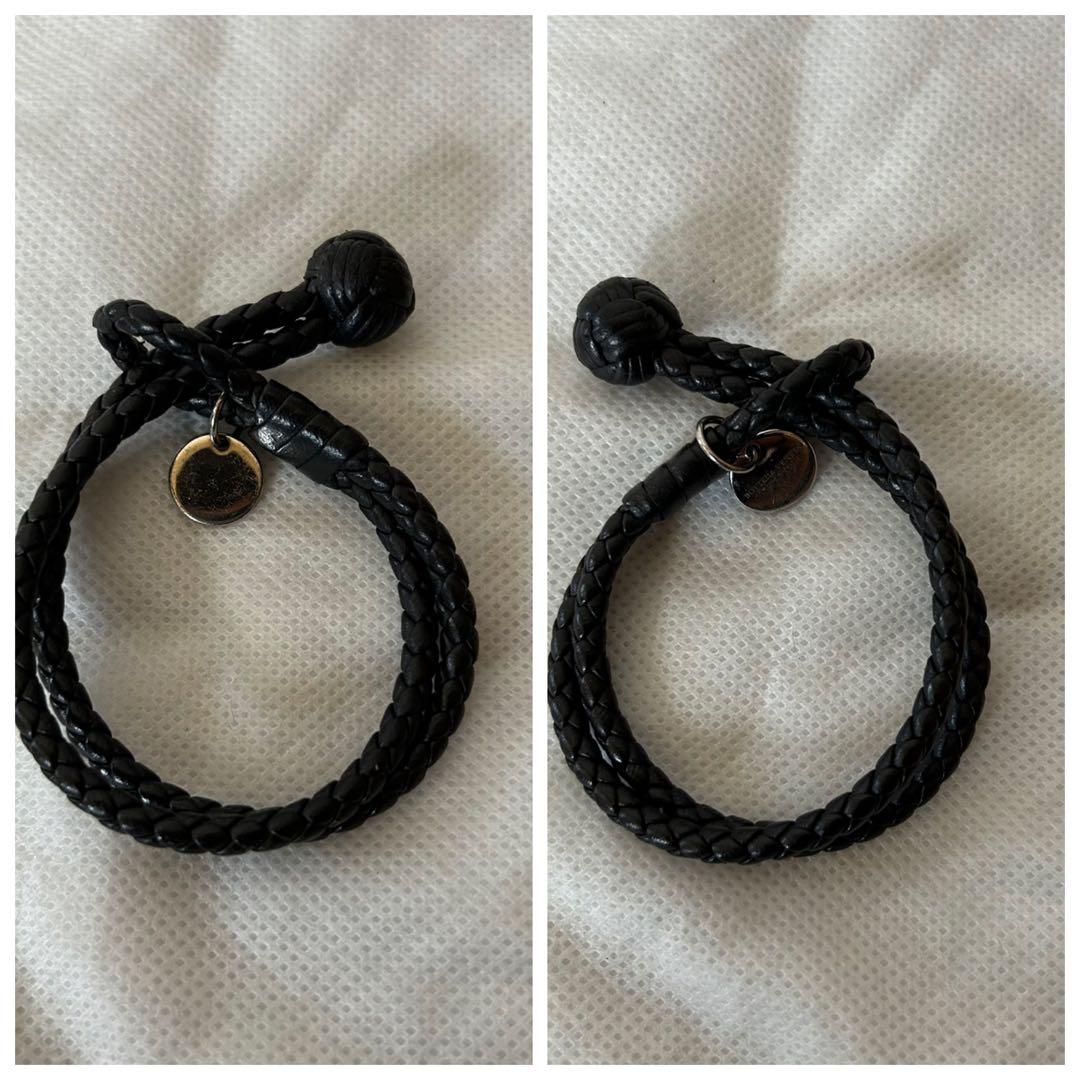 美品‼︎ ◆BOTTEGA VENETA◆ レザーブレスレット/イントレ/ボッテガ