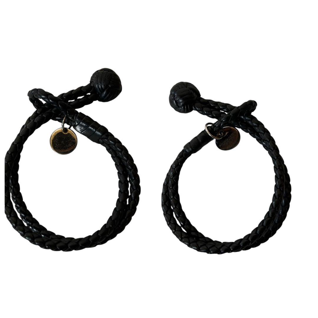 美品‼︎ ◆BOTTEGA VENETA◆ レザーブレスレット/イントレ/ボッテガ