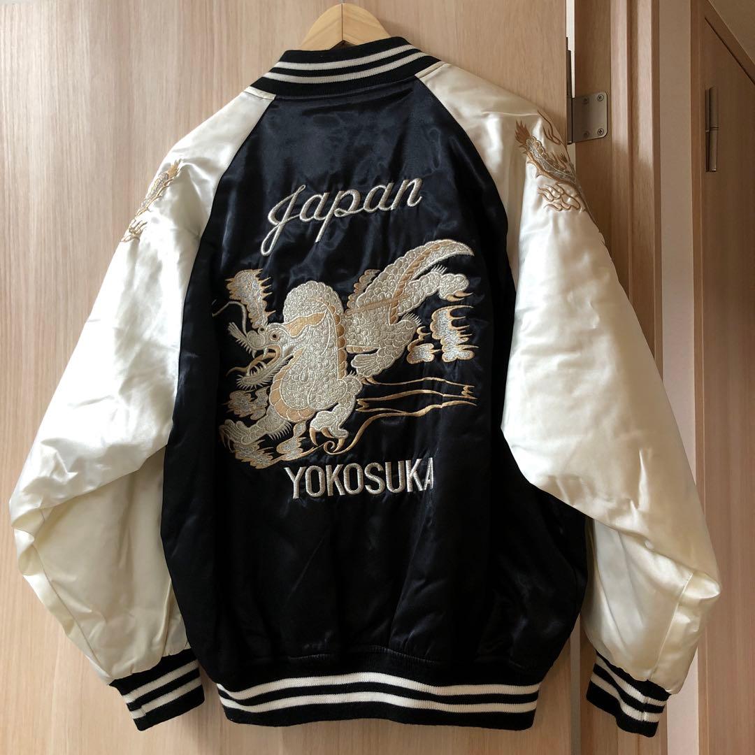 90s London F.B. ヴィンテージ スカジャン 龍 ドラゴン 横須賀