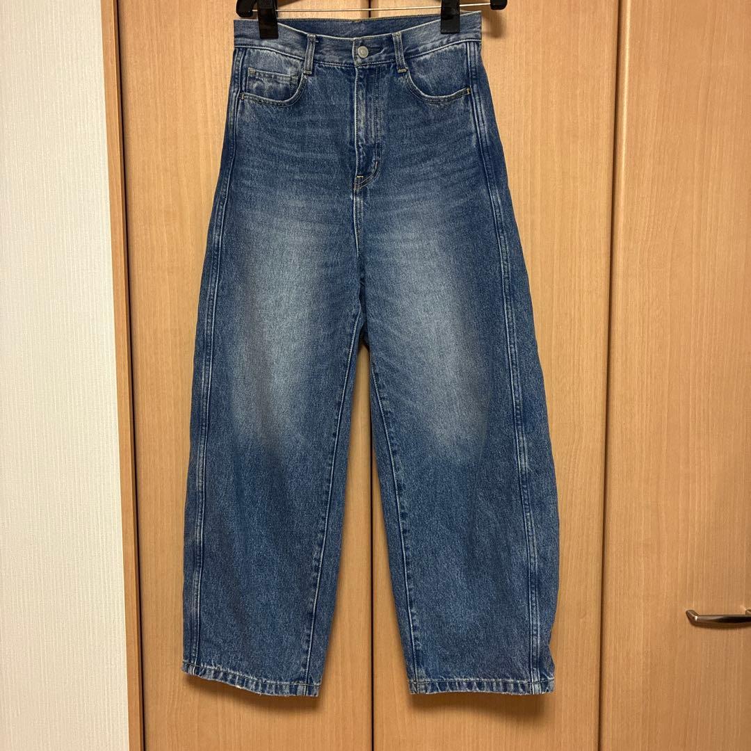 25aw BEAUTY&YOUTH UNITEDARROWS カーブデニムパンツ