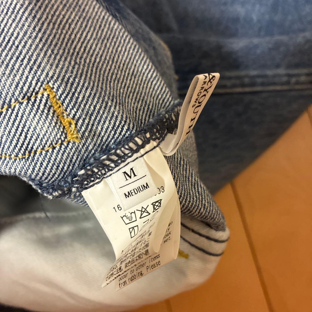 25aw BEAUTY&YOUTH UNITEDARROWS カーブデニムパンツ