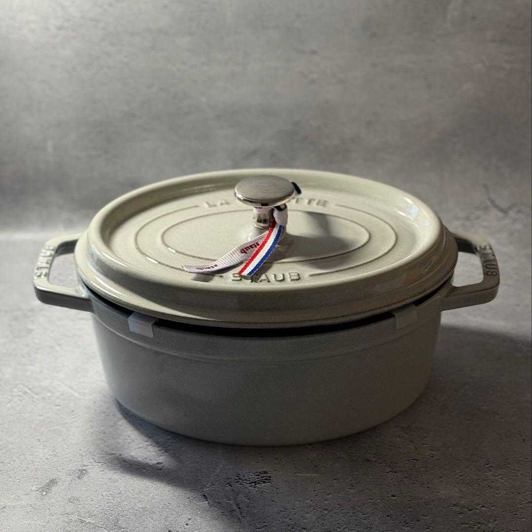 ストウブ　ピコ・ココット 23 cm, オーバル, カンパーニュ, 鋳鉄