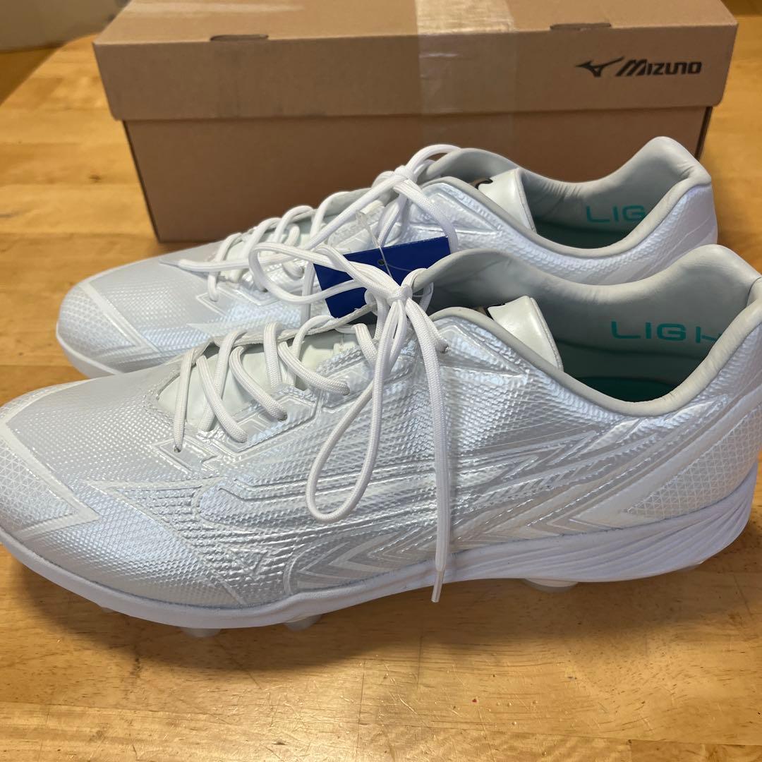 新品 野球 スパイク ポイント ミズノ ライトレボエリートTPU 27.5