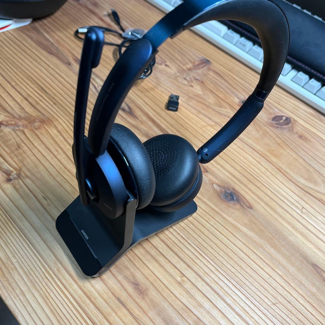 ワイヤレスヘッドセット Anker PowerConf H700