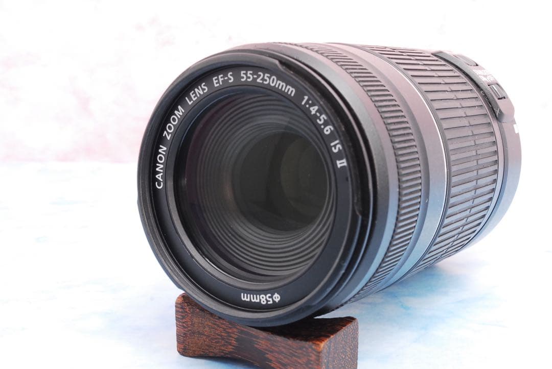 Canon EF-S 55-250mm f4-5.6 IS Ⅱ☆実用品❣️