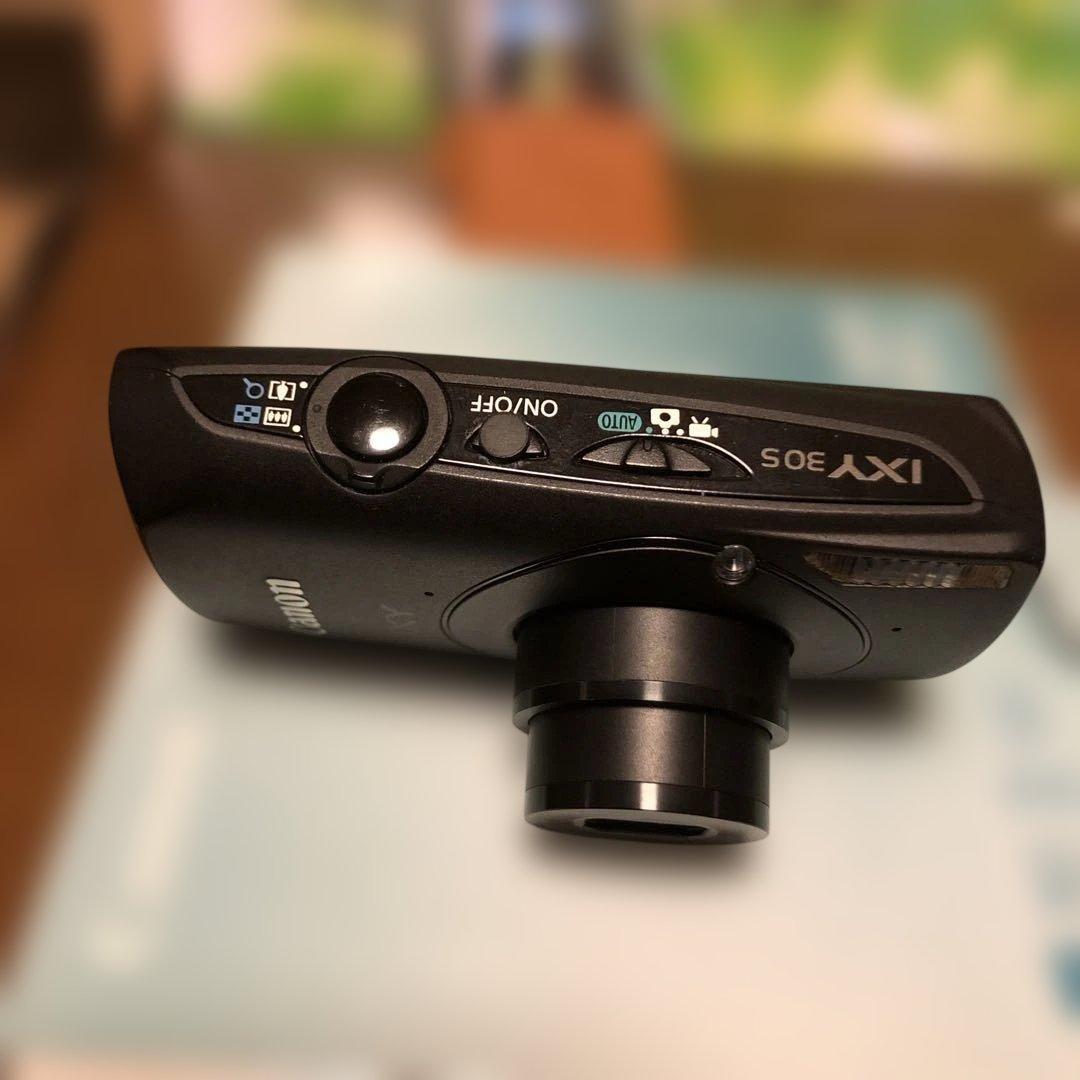 Canon IXY 30S コンパクトデジタルカメラ ブラック