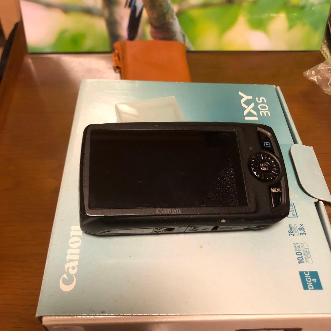 Canon IXY 30S コンパクトデジタルカメラ ブラック