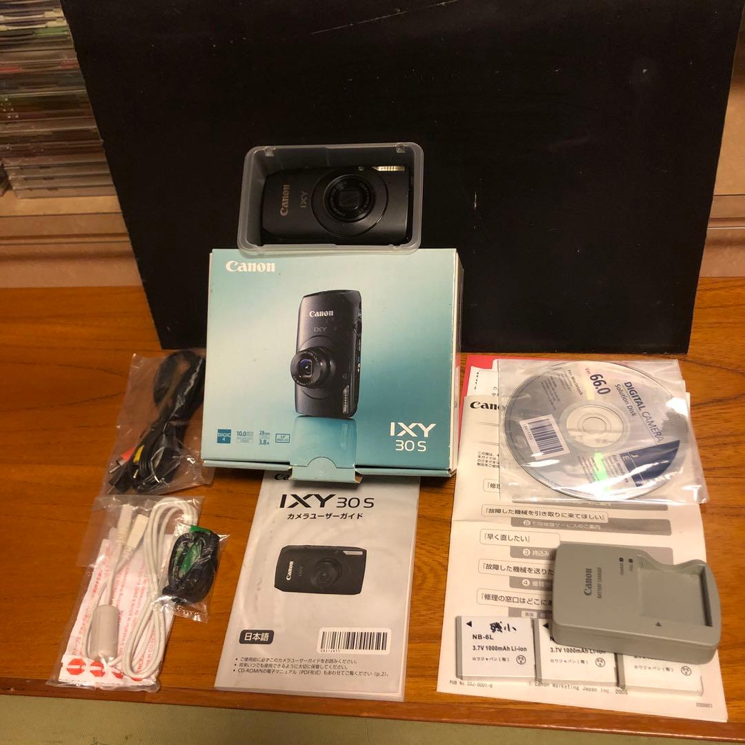 Canon IXY 30S コンパクトデジタルカメラ ブラック