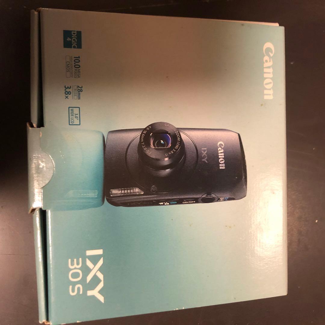 Canon IXY 30S コンパクトデジタルカメラ ブラック