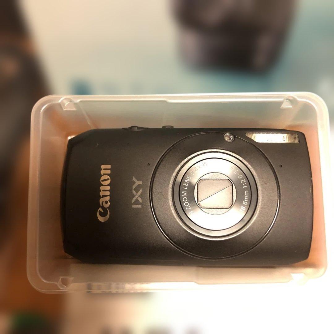 Canon IXY 30S コンパクトデジタルカメラ ブラック