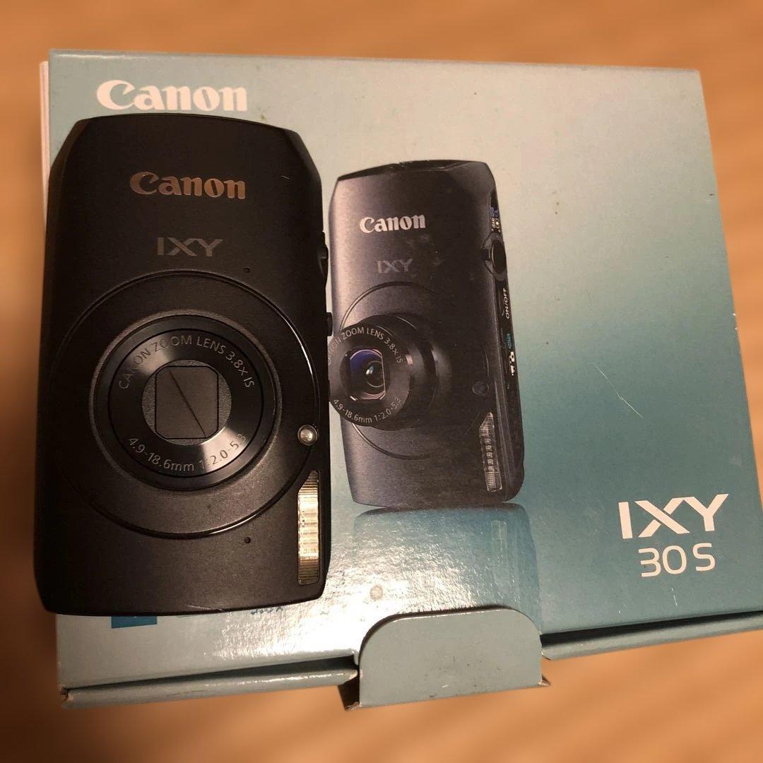 Canon IXY 30S コンパクトデジタルカメラ ブラック