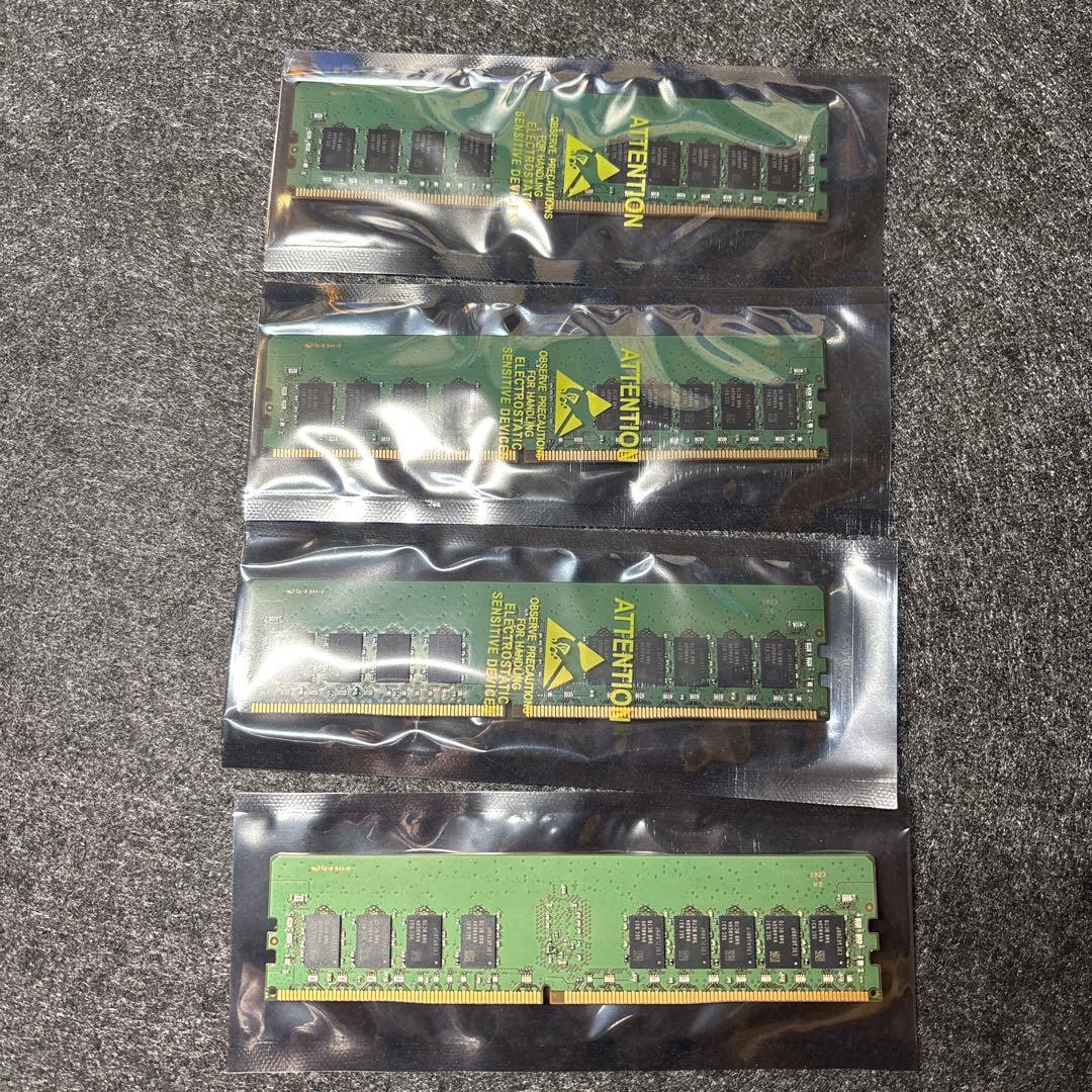 サーバー用メモリー　DDR4 64GB (16GB x4枚)