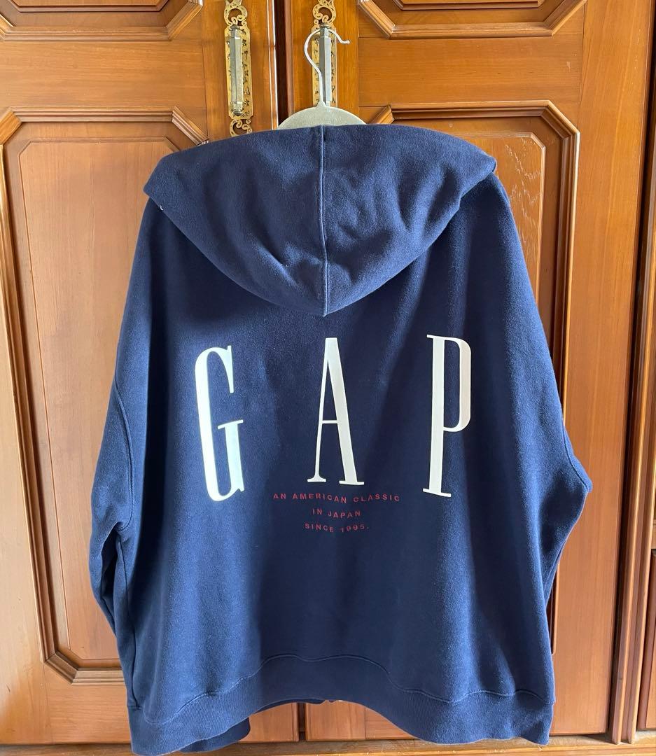GAP 30th アニバーサリー ヘビーウェイト XLサイズ パーカー ネイビー