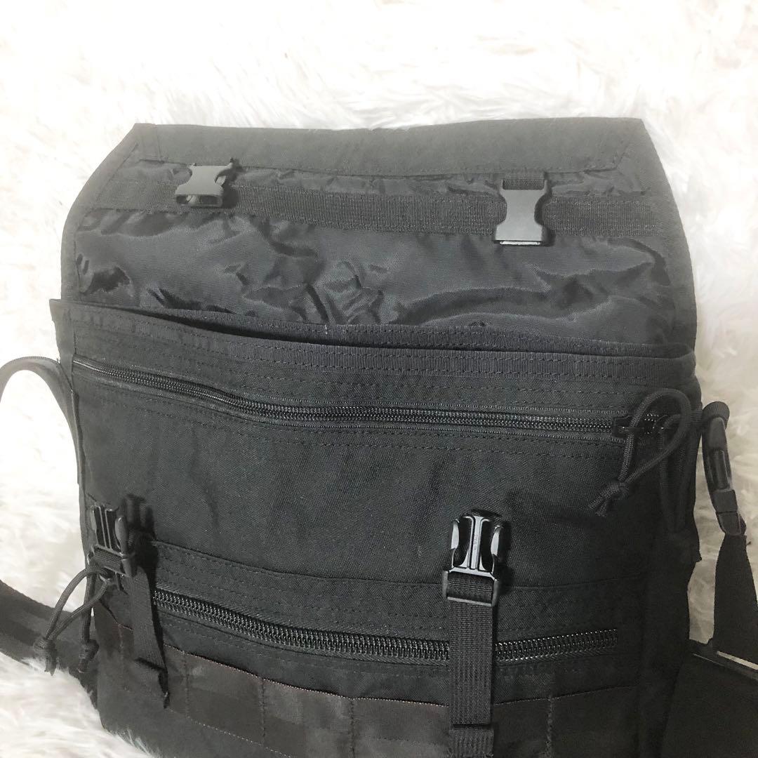 美品 ブリーフィング フレイター ショルダーバッグ メッセンジャー ブラック