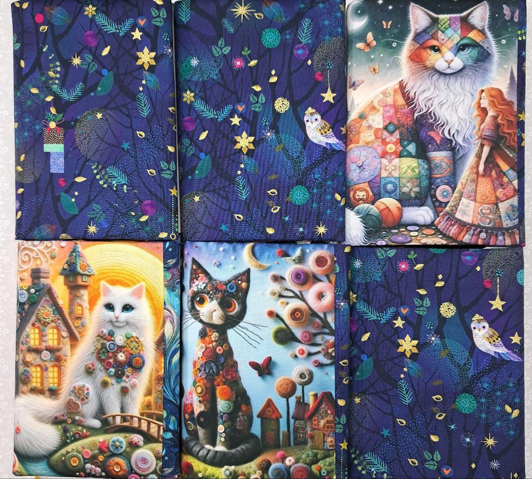 sa⑫ブックカバー、ポーチ