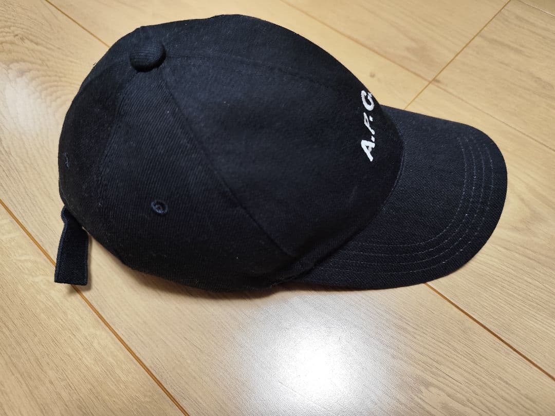 APC A.P.C. アーペーセー キャップ 帽子 ブラック 黒 58