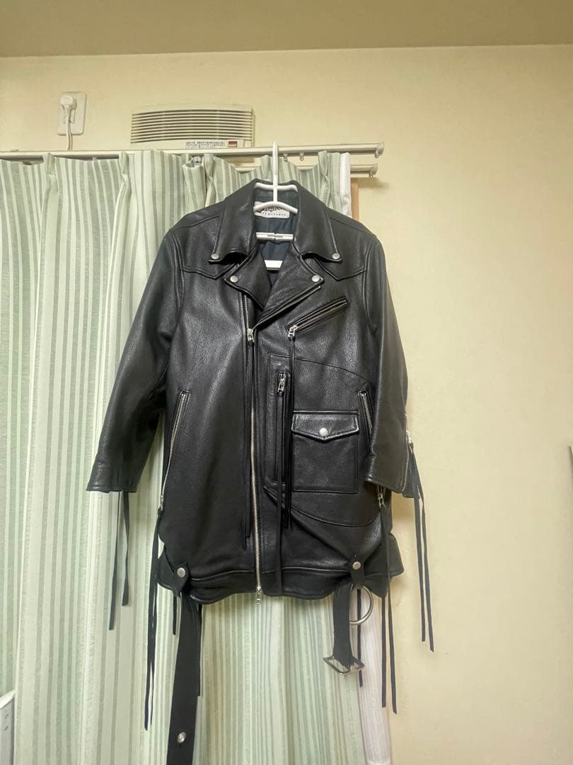 DIET BUTCHER SLIM SKIN ロングレザーコート