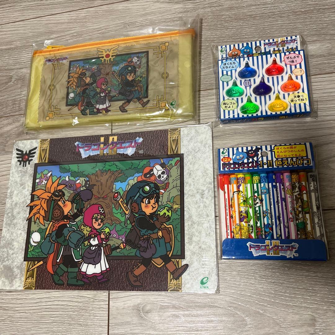 【うどん】ドラゴンクエストモンスターズ、I・Ⅱ 文房具セット