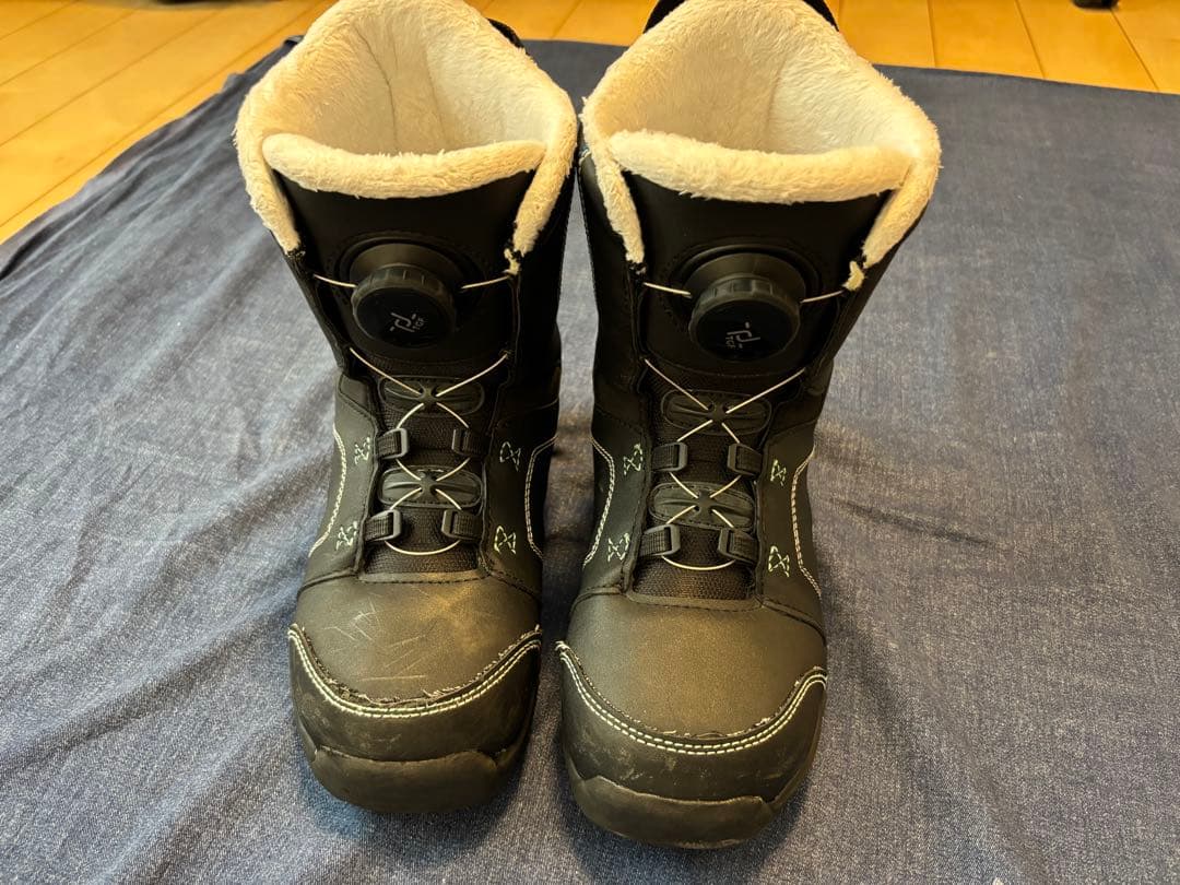 【美品】SPOON スノーボードブーツ　スプーン　23.5〜24.0 キッズ子供