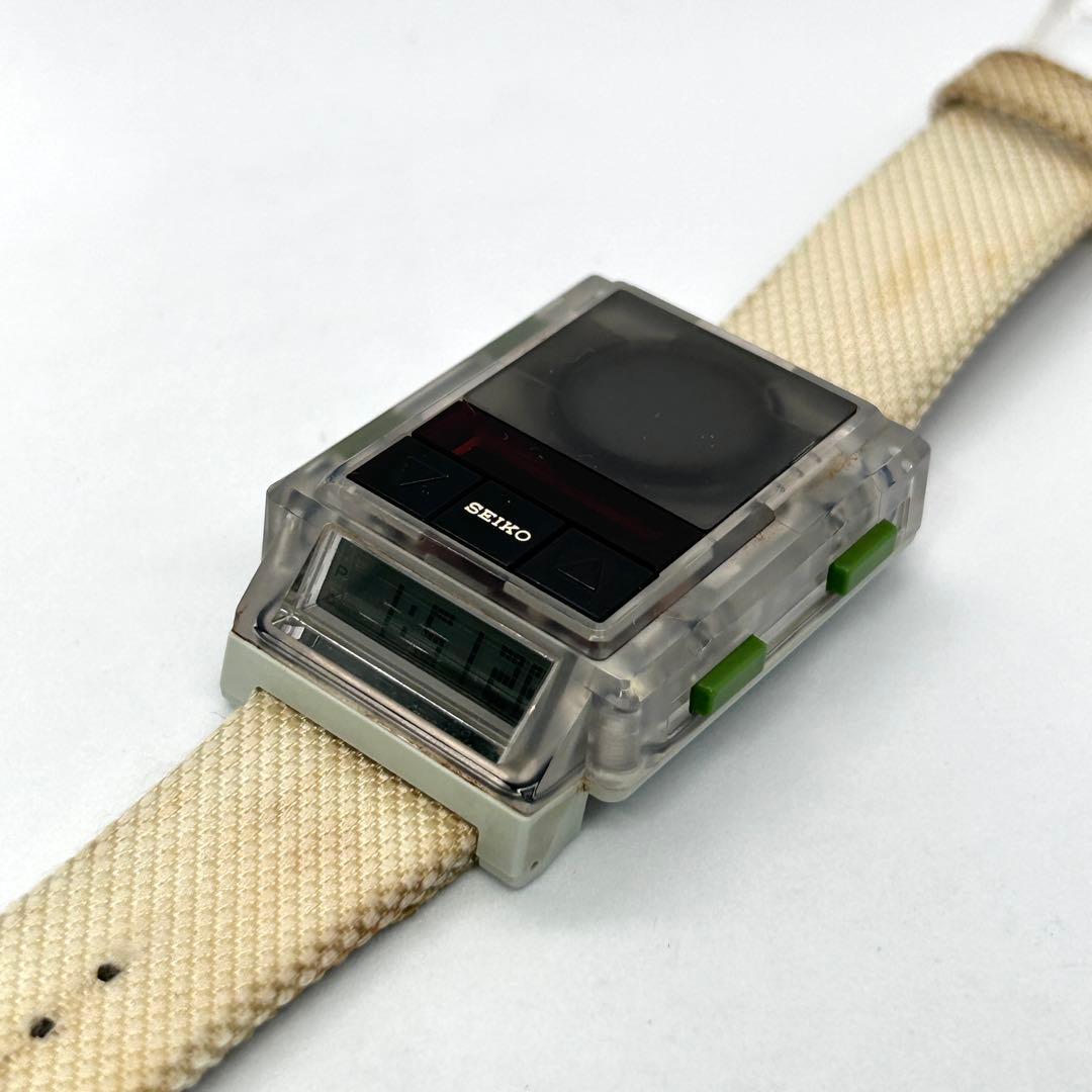 新品電池 稼働 SEIKO フリークエンシー 小室哲哉 B010-4000