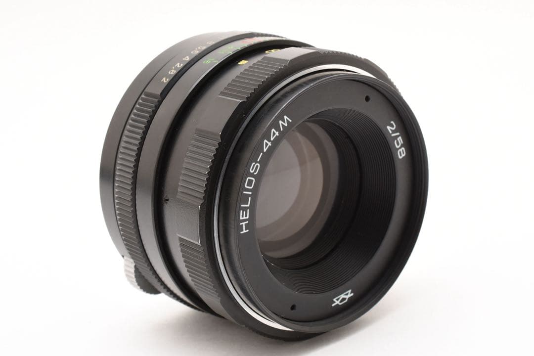 美品 HELIOS-44M 58mm f/2 マニュアルフォーカスレンズ