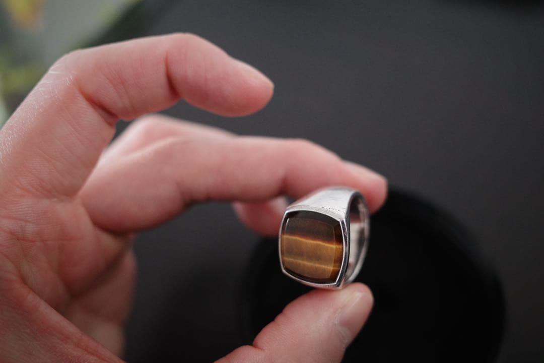 TOMWOOD タイガーズアイリング　てるきんさん専用