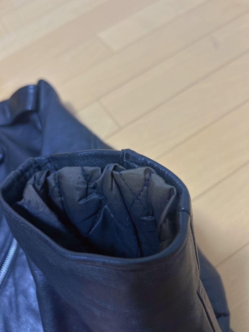 ハーレーダビットソン　革ジャン　ライダース　ジャケット　ブラック　40 黒