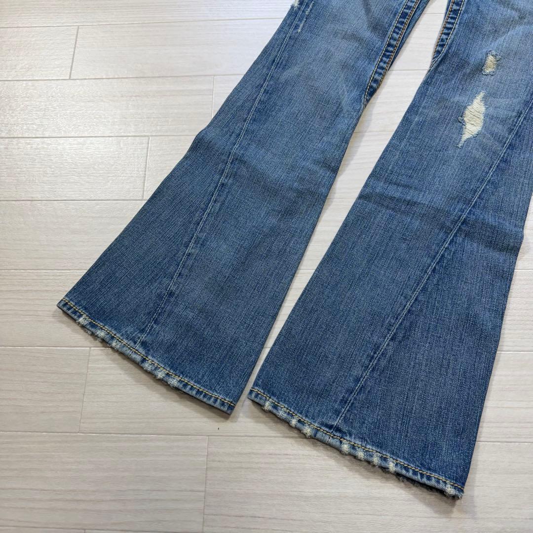 新品タグ付 トゥルーレリジョン JOEY BIG T フレアレインボー USA製