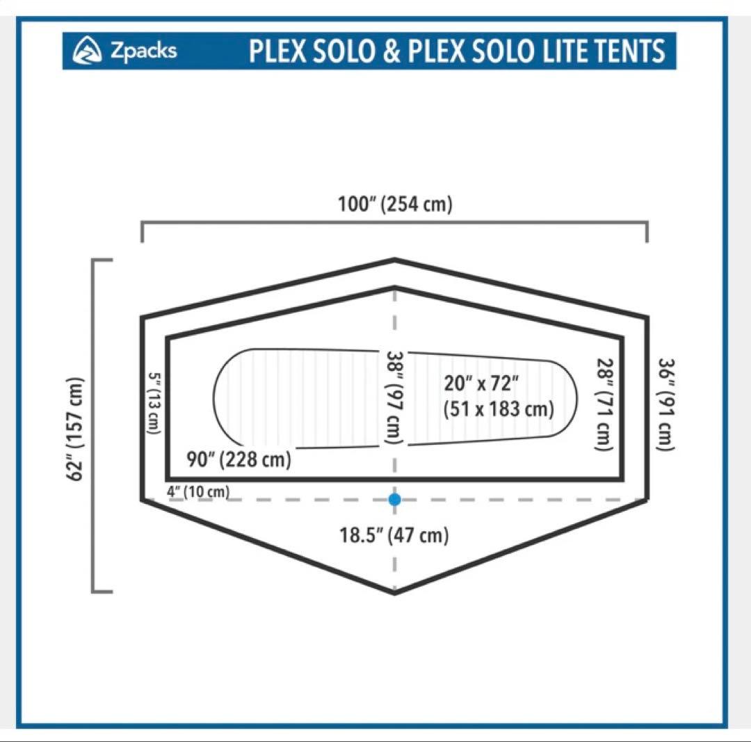 い*0様 【名作】Zpacks Plex Solo Tent ＋オマケ