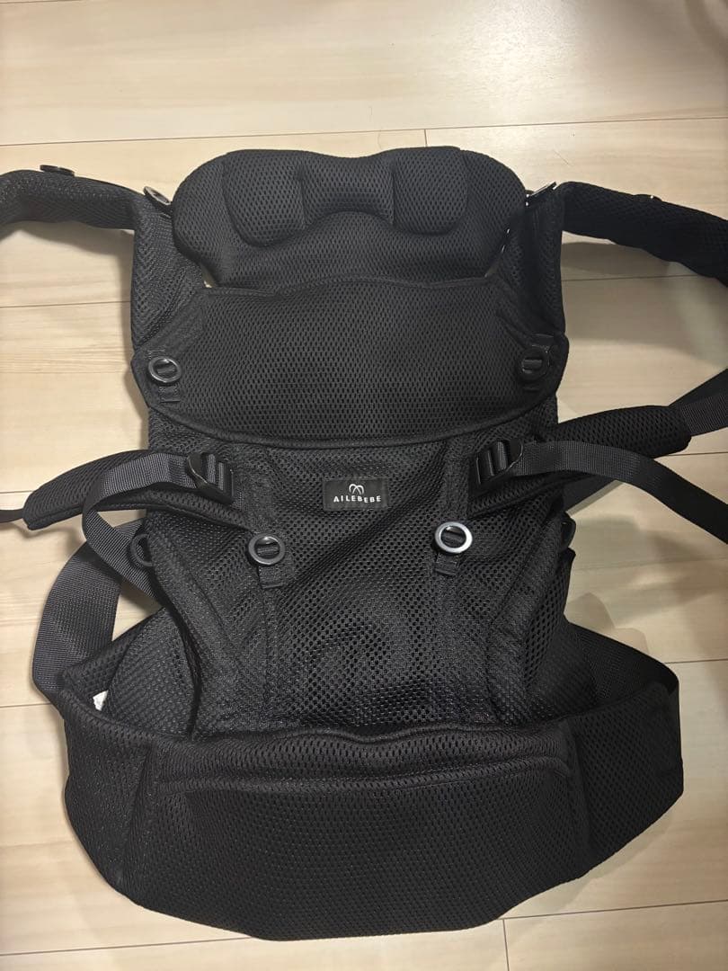 セール中【新品未使用】AILEBEBE BABY CARRIER 03 ブラック