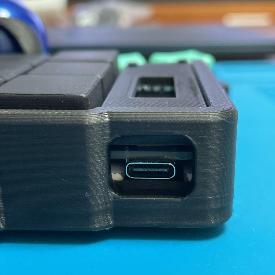 【完成品】Keyball39(LEDも実装)おまけ、ケース付き全部セット