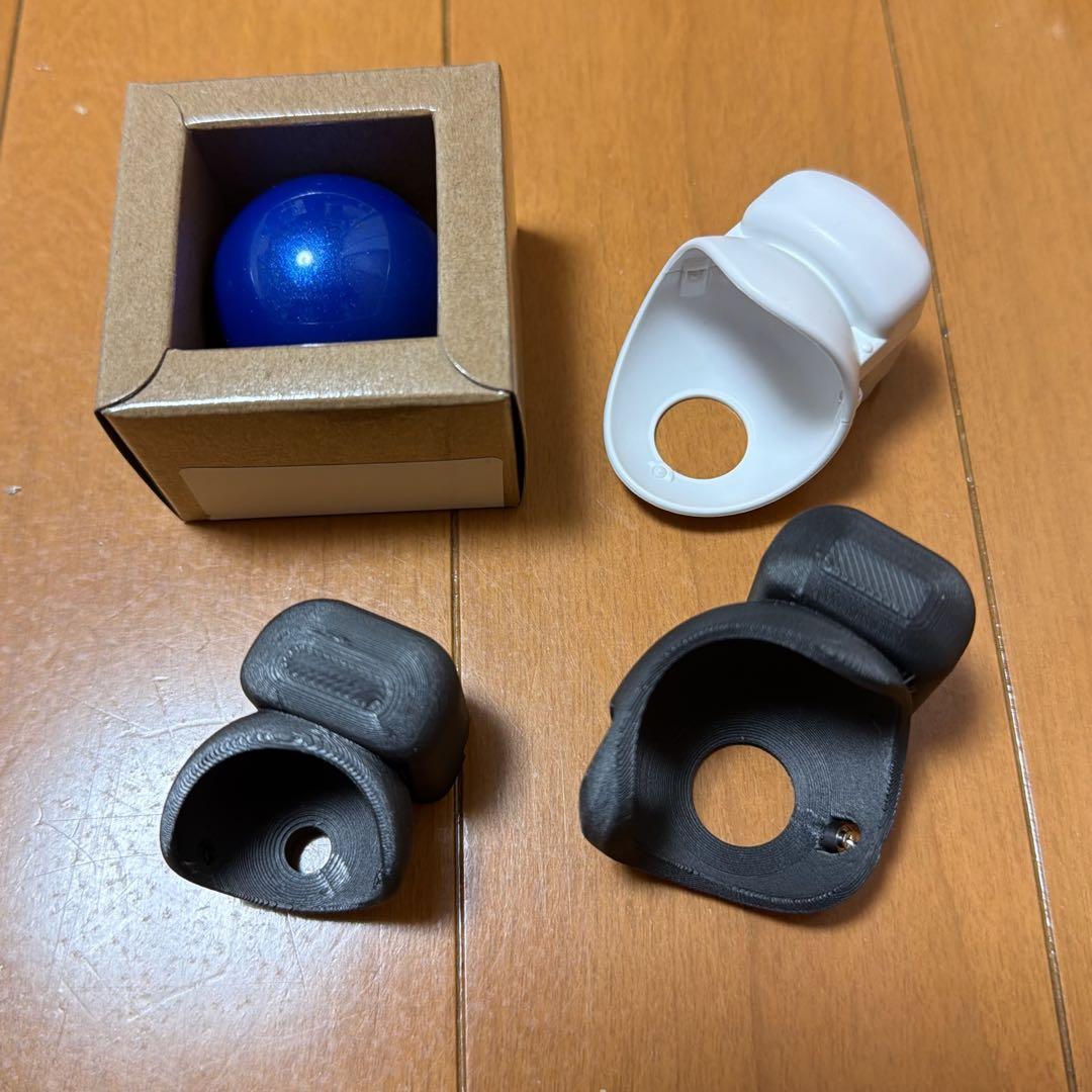 【完成品】Keyball39(LEDも実装)おまけ、ケース付き全部セット