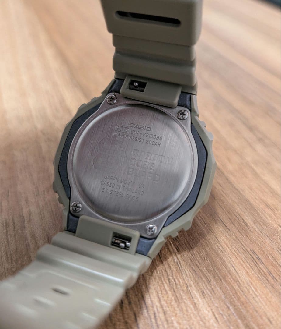 G-SHOCK GMA-S2100BA-3AJF　グリーン