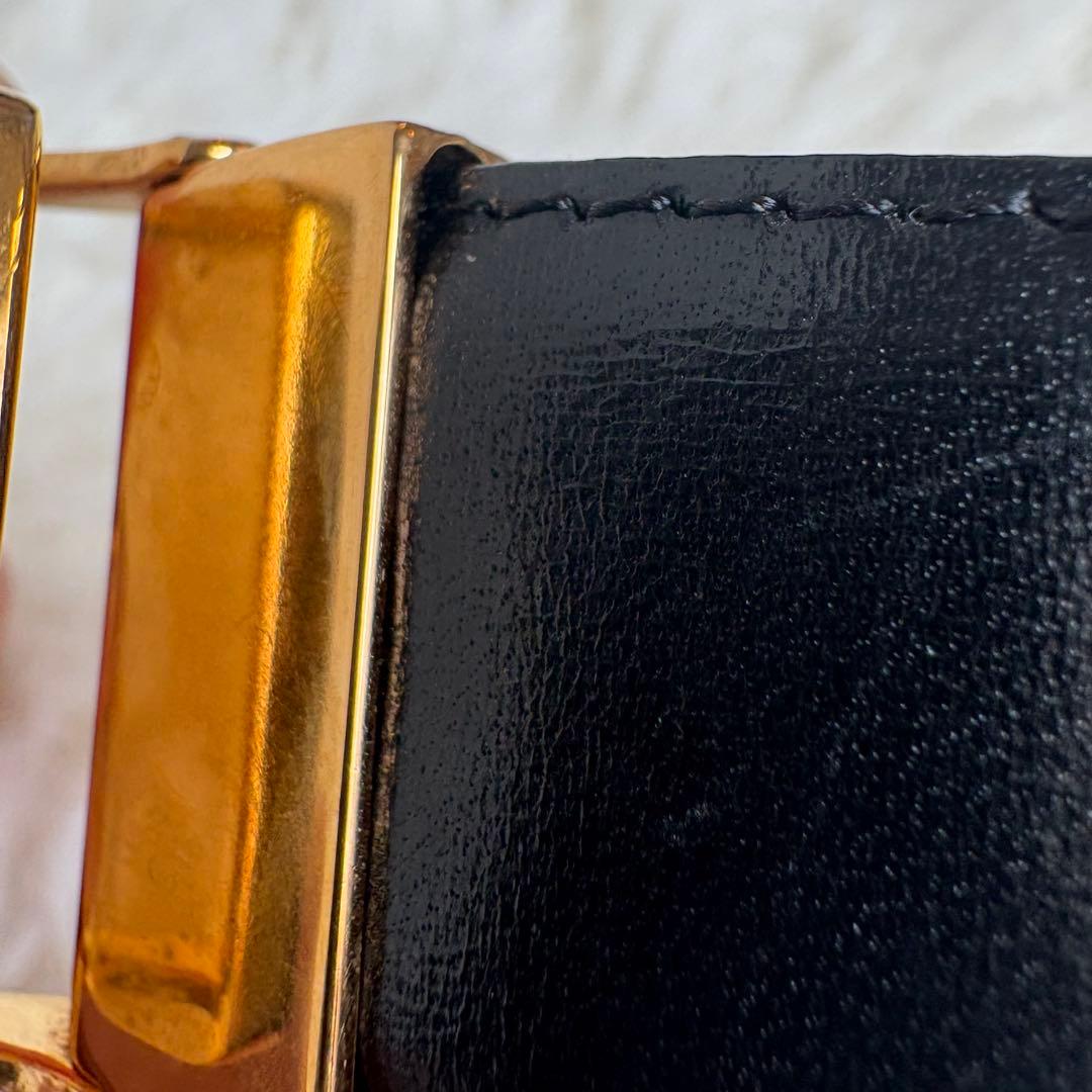 YVESSAINTLAURENT イブサンローラン ベルト　黒 メンズ