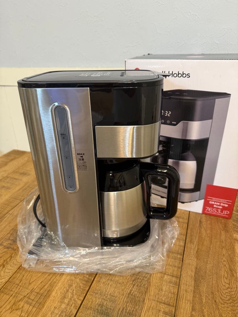 新品 ラッセルホブス GRAN Drip 7653JP コーヒーメーカー