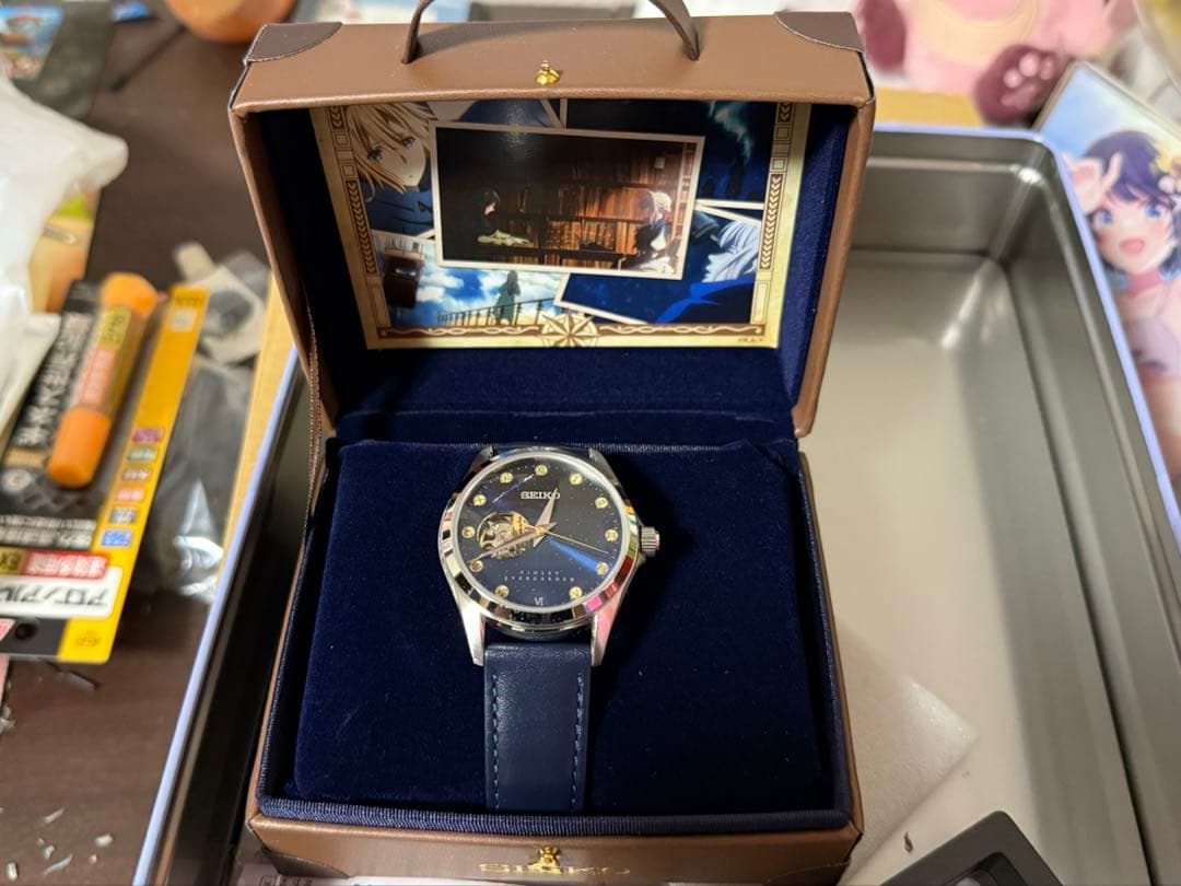 ヴァイオレット・エヴァーガーデン　SEIKO　機械式腕時計