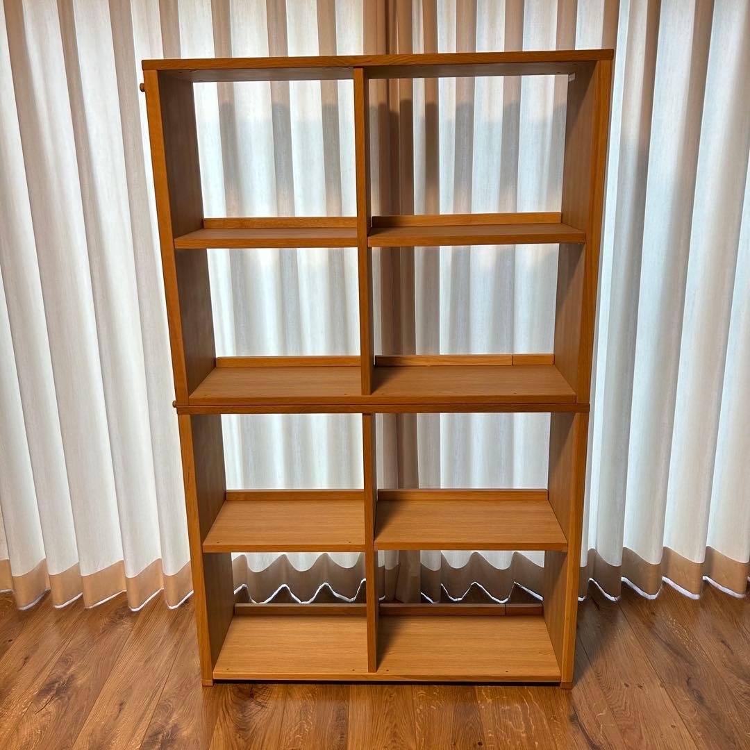 karimoku ユーティリティプラス マルチシェルフ ピュアオーク×2セット